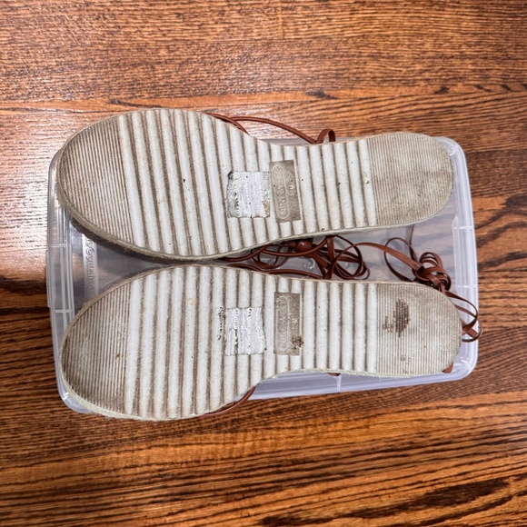 Nine West Women's Candid Strappy Tie-Up Espadrille Sandals, size 9.5 - Picture 13 of 13